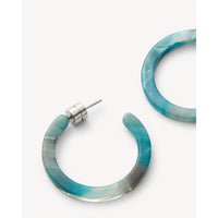 Mini Hoops in Jadeite