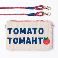 Leila Tomato Tomahto Bead Clutch