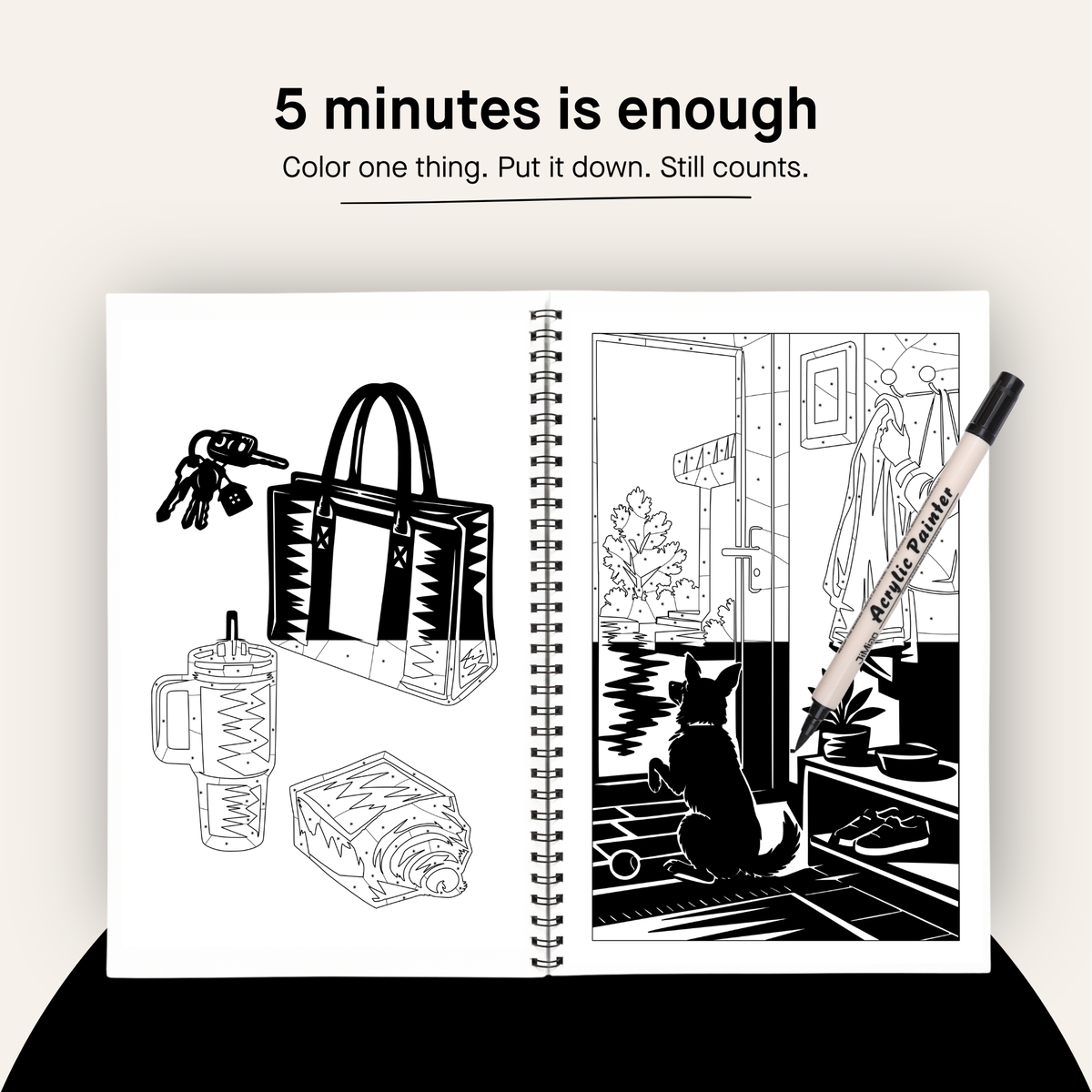 One Color Coloring Book - New Chapter Edition®