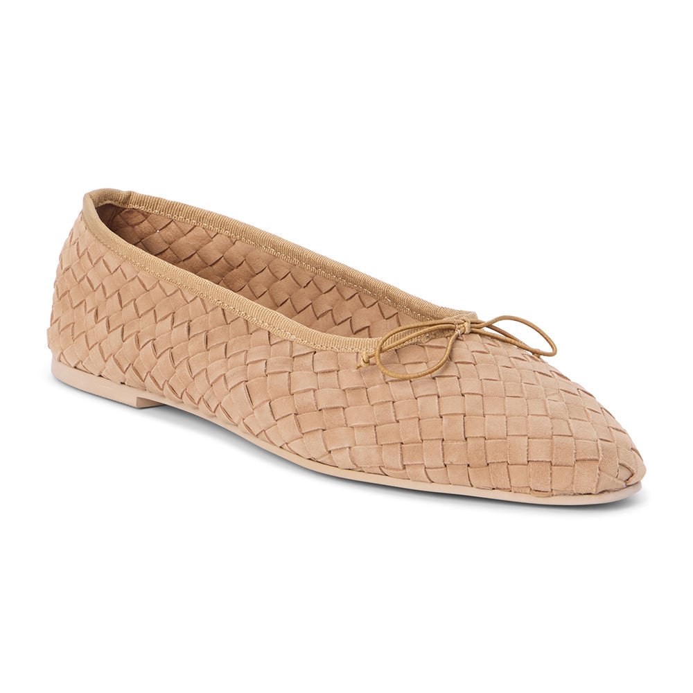Smith Ballet Flat in Tan