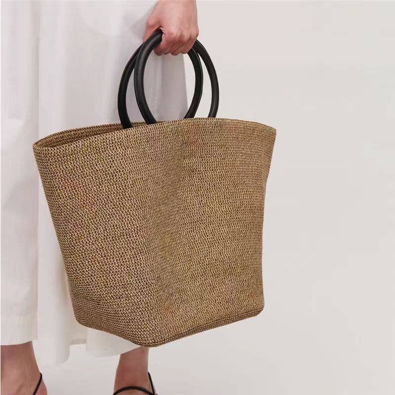 Straw Woven Large Capacity Tote Bag