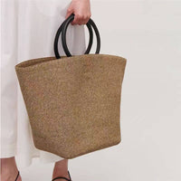 Straw Woven Large Capacity Tote Bag