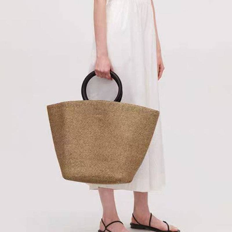 Straw Woven Large Capacity Tote Bag