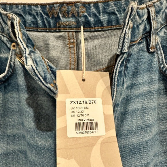 Boyfriend Jeans Recycled cotton in Mid Vintage