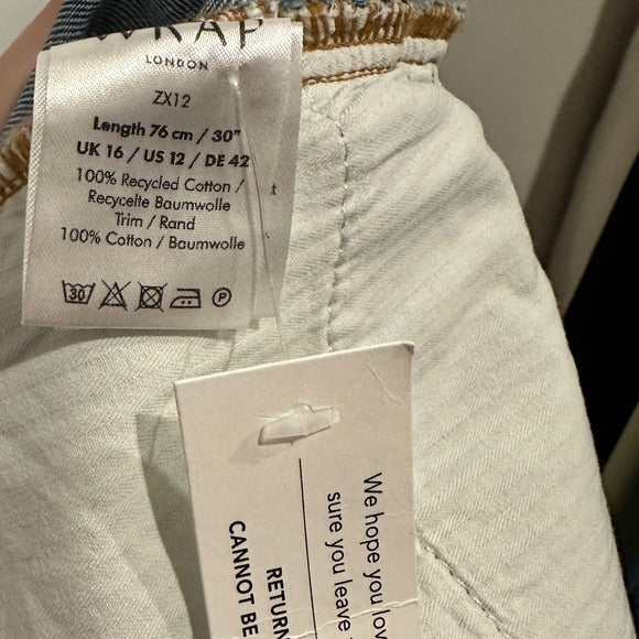 Boyfriend Jeans Recycled cotton in Mid Vintage