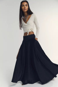 Chilco Maxi Skirt in Black