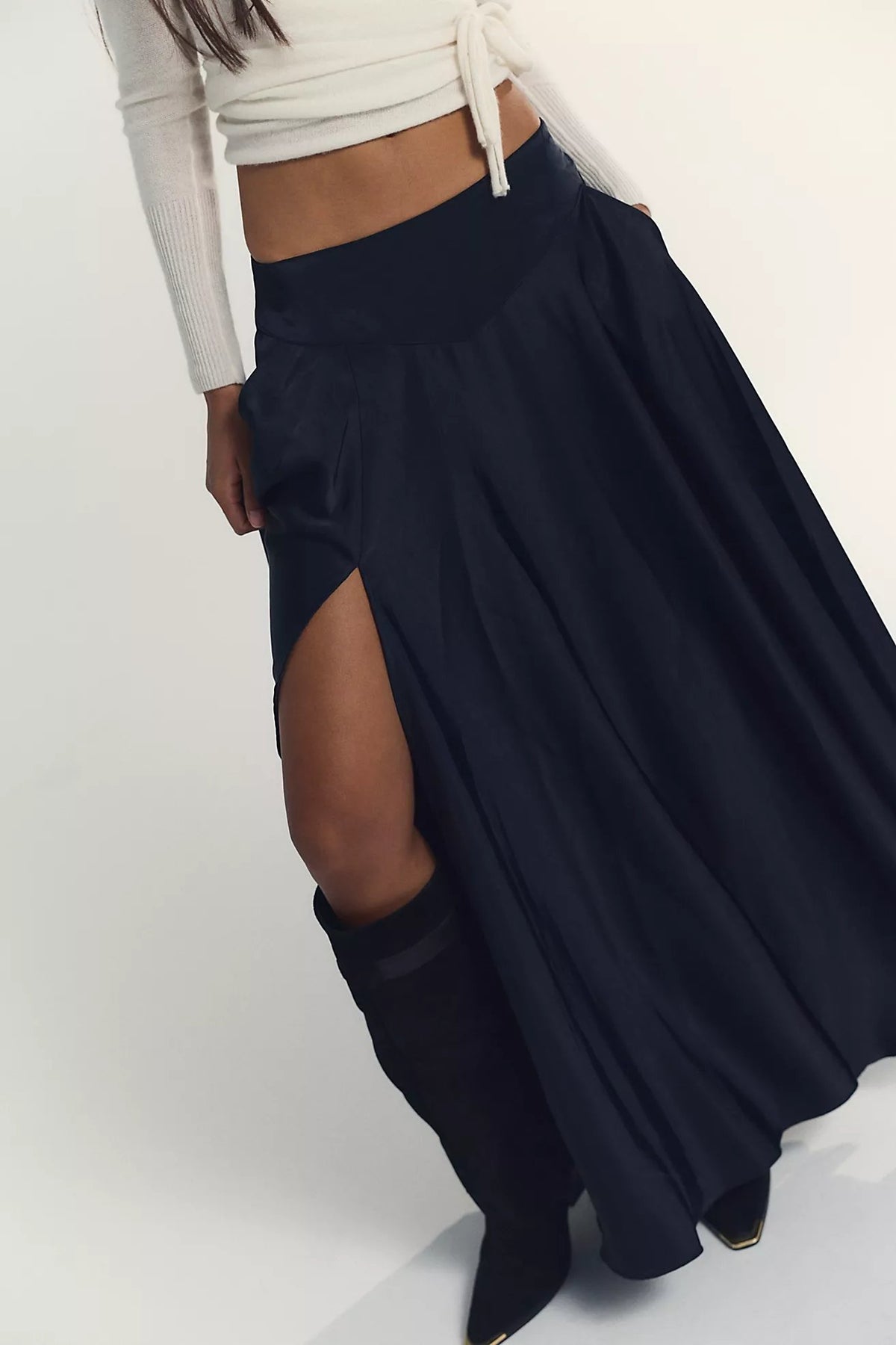 Chilco Maxi Skirt in Black