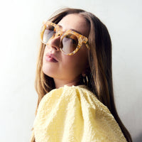 Gold Bloom Sunglasses