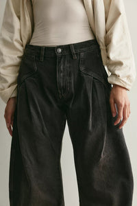 Golden Hour Low Rise Trouser Jeans in Espresso