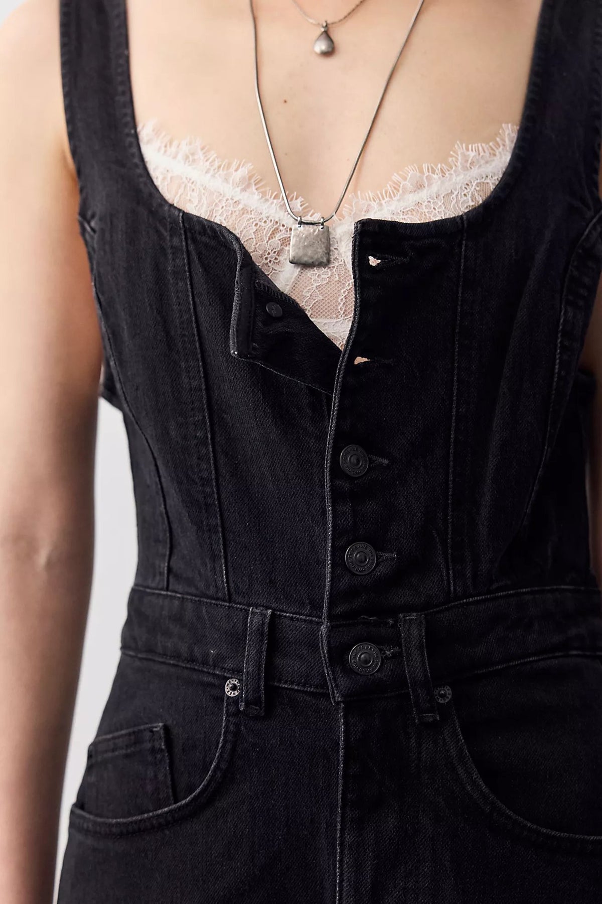 Corsica Jumpsuit in Raven