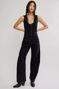 Corsica Jumpsuit in Raven