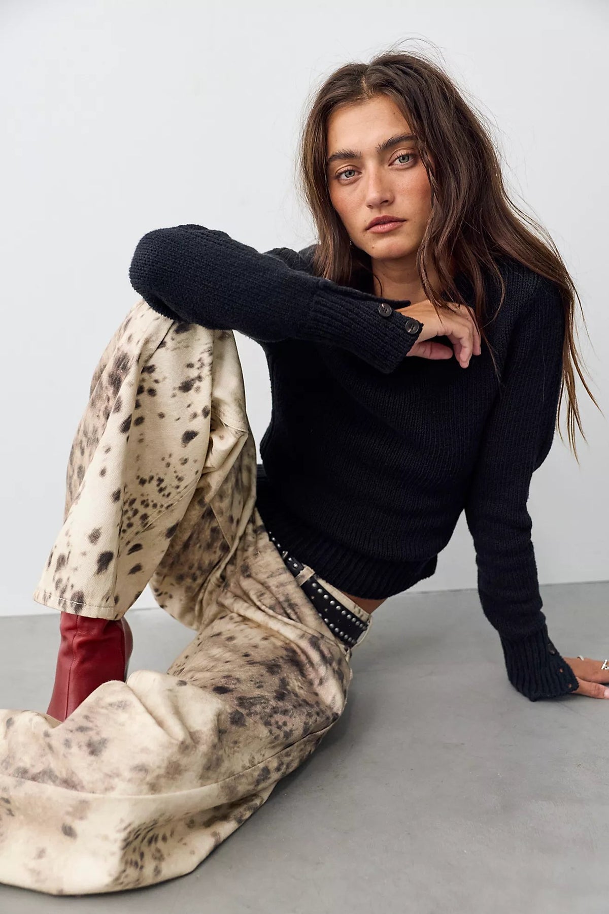 Mila Pullover in Black