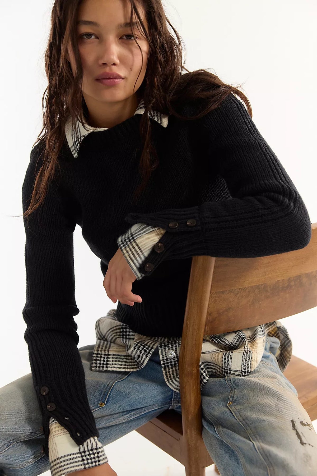 Mila Pullover in Black