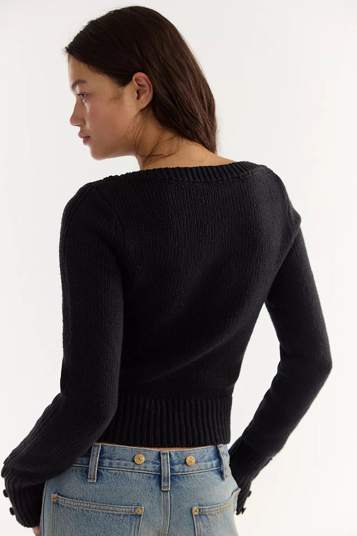 Mila Pullover in Black