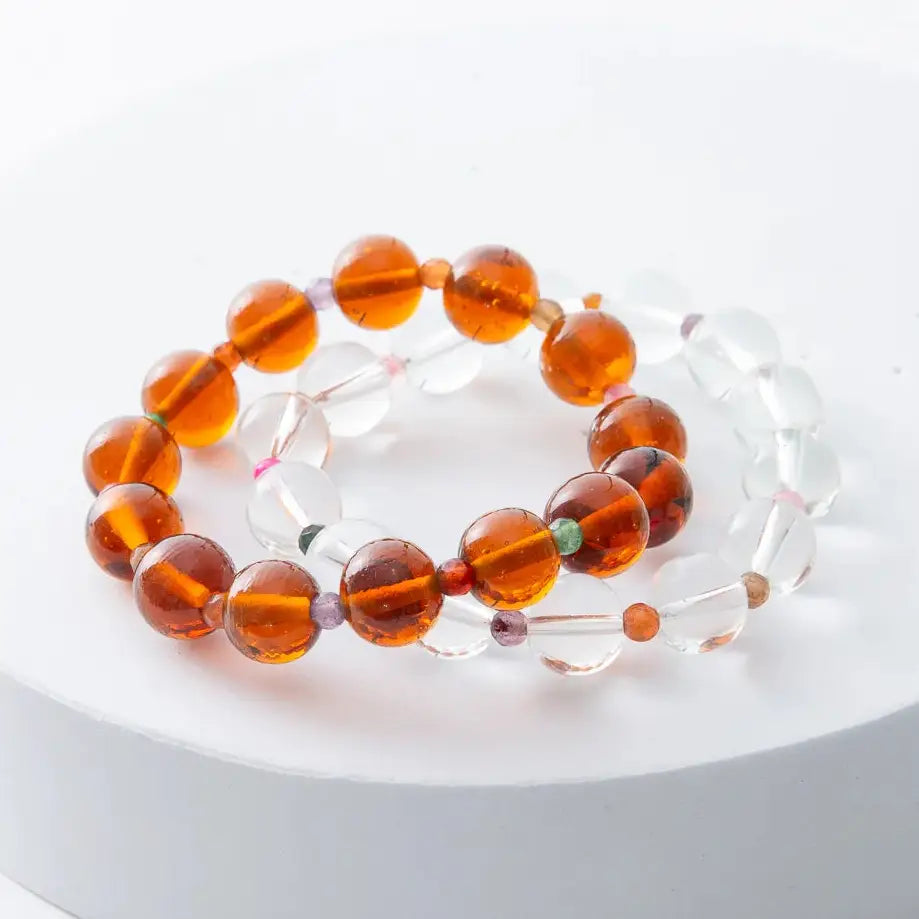 Lucid Glass Bracelet Set