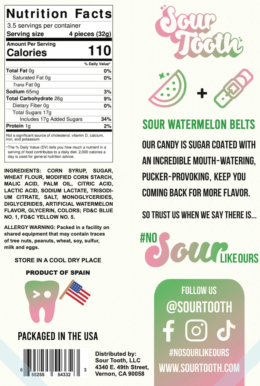 Sour Belt - Watermelon