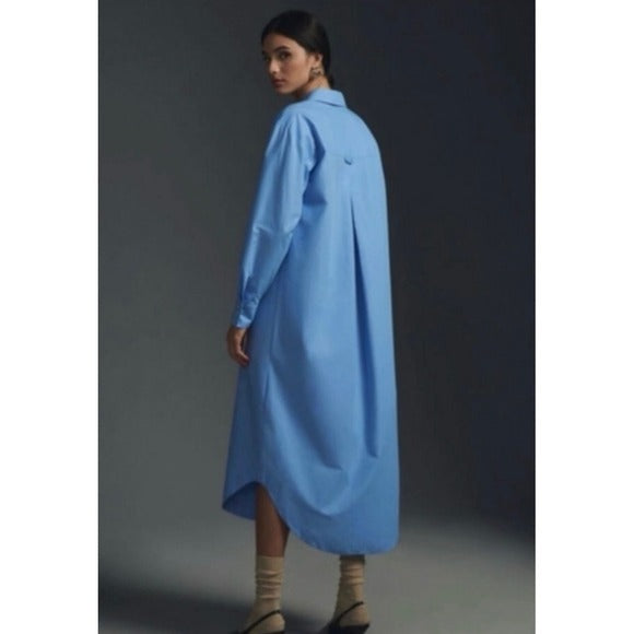 Soren Long Sleeve Shirt Dress - Small