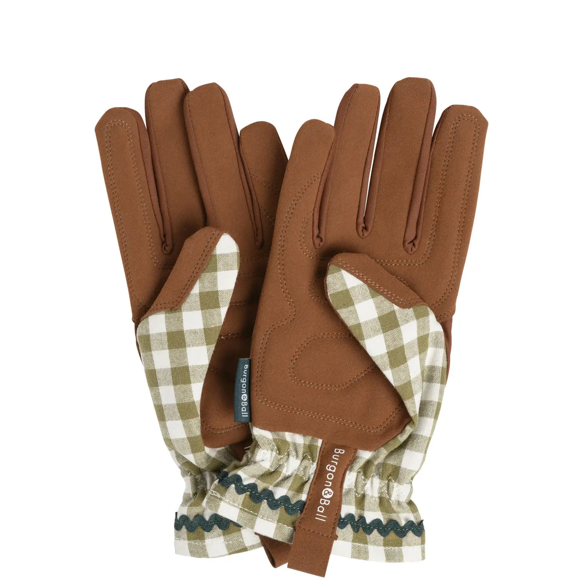 Garden Gloves - Olive Check