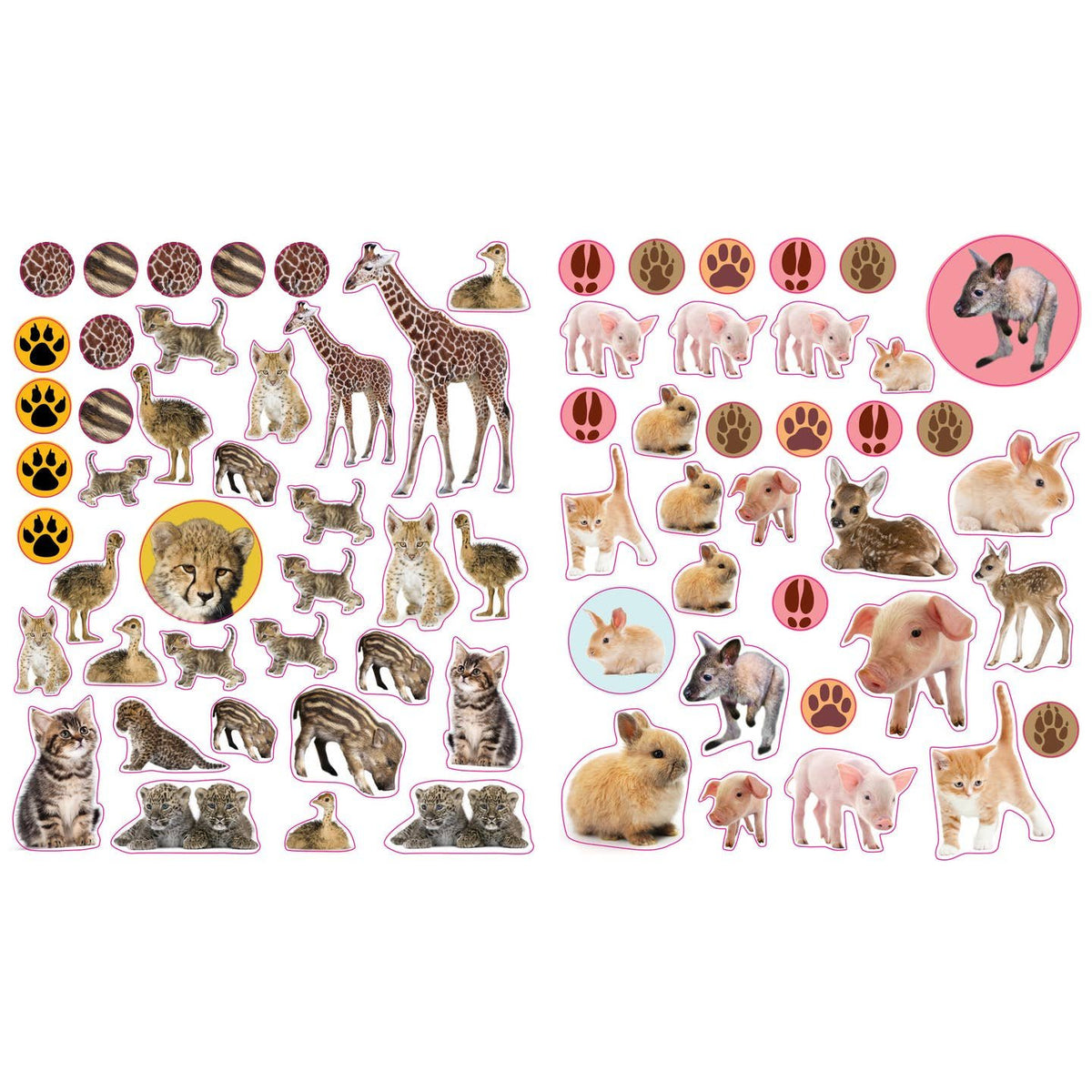 Eyelike Stickers: Baby Animals