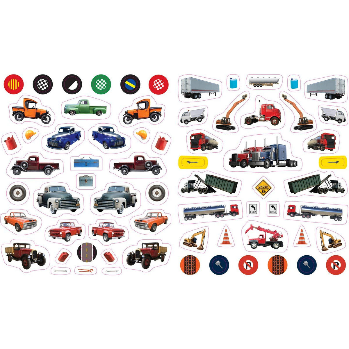 Eyelike Stickers: Trucks
