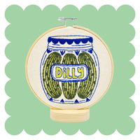 Pickles Complete Embroidery Kit