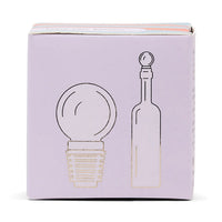 The Moony Glass Bottle Stopper - Lilac