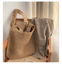 Summer Beach Woven Straw Shoulder Bag