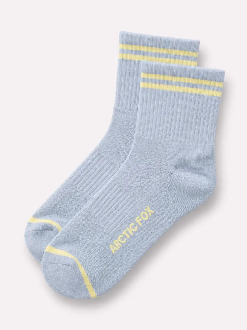 Striped Socks - Blue Aura