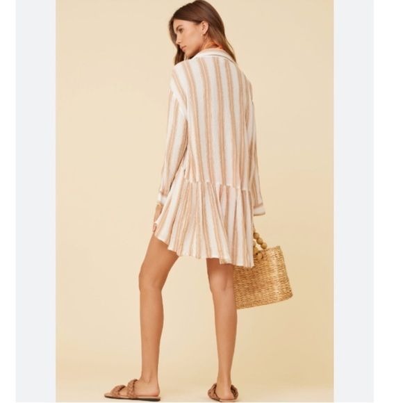 Sandy Stripe Dress Size Small