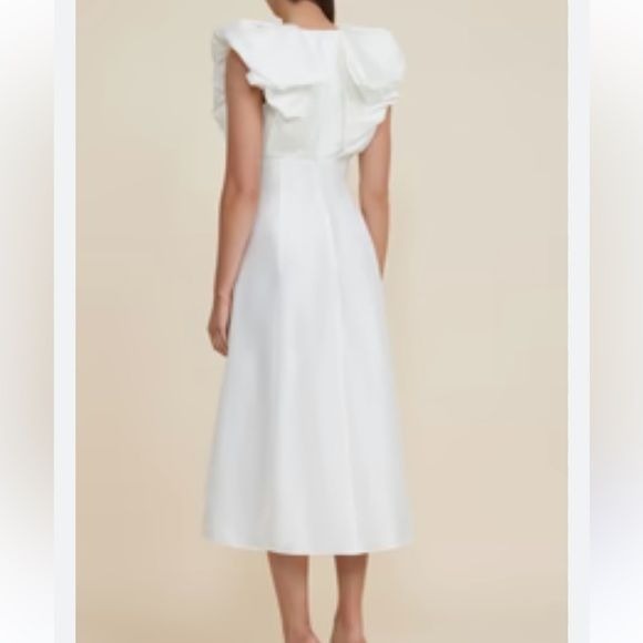 Bisou Bisou White Dress Size 6