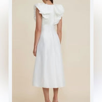 Bisou Bisou White Dress Size 6