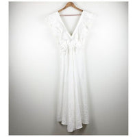 Bisou Bisou White Dress Size 6