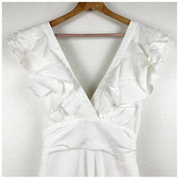 Bisou Bisou White Dress Size 6