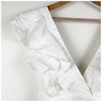 Bisou Bisou White Dress Size 6