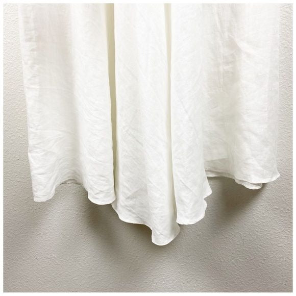 Bisou Bisou White Dress Size 6