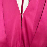 Fuchsia Maxi Draped Jumpsuit