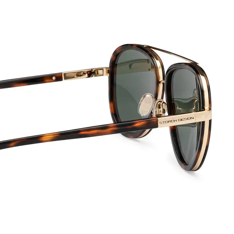 Storch Aviator Tortoise | Gold