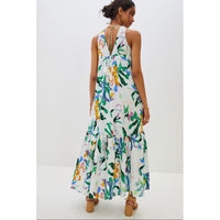 Belrose Eyelet Print Maxi Dress - Large