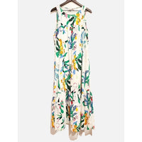 Belrose Eyelet Print Maxi Dress - Large