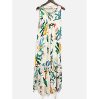 Belrose Eyelet Print Maxi Dress - Large