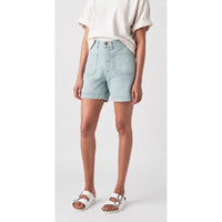 Cotton Japanese Twill Stewart Short in Light Blue - 2