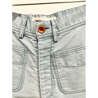 Cotton Japanese Twill Stewart Short in Light Blue - 2