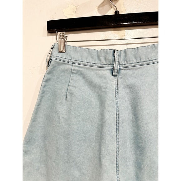 Cotton Japanese Twill Stewart Short in Light Blue - 2