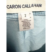 Cotton Japanese Twill Stewart Short in Light Blue - 2