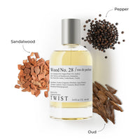 Twist Wood No. 28 Inspired by T. Oud Wood Perfume
