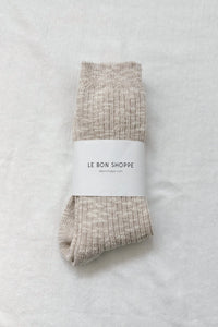 Cottage Socks ~ Oatmeal