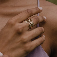 Posy Flower Statement Ring