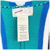 All I Need Striped Hooded Poncho 0/S