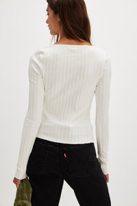 Tilly Long Sleeve in Ivory