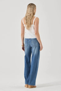 Stevie Relaxed Jean in Iris Blue